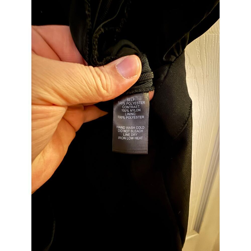 Lulus black jumpsuit with lace size small - Picture 5 of 7